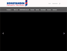 Tablet Screenshot of konstandin.com